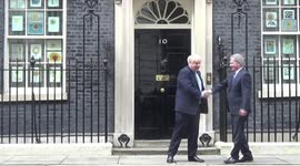 UK Prime Minister Boris Johnson welcomes President of Finland Sauli Niinistö  to 10 Downing Street