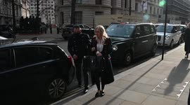 Rebel Wilson BAFTA  host arrives at the Corinthia Hotel