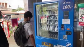 Vending machines selling Covid-19 antigen tests launched in Thailand