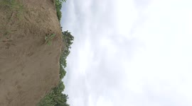 Fail bmx jump in slowmotion