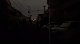 Fire, power outages strike Japan following 7.3-magnitude earthquake