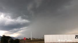What to do if you are driving into hail