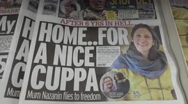British media delighted as Nazanin Zaghari-Ratcliffe and Anoosheh Ashoori reunite with their families in the UK