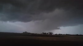 US: Severe Thunderstorm Moves Into Oklahoma