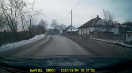 ДТП в столб с двумя машинами которая не держала дистанцию и регулировщик ДПС