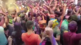 India: People Celebrate Holi Festival After Two Years Of COVID-19 Restrictions 2