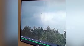 CCTV footage captures moment Chinese passenger plane crashes into mountains