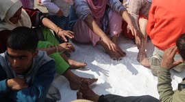 Leech therapy used as locals celebrate Persian New Year in Kashmir
