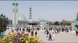 Afghans celebrate first Nowruz Holiday under Taliban rule in Mazar-i-Sharif