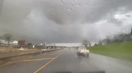 Tornado tears through Elgin, Texas damaging homes and businesses
