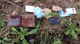 Wallets and ID cards found at plane crash site in China's Guangxi province