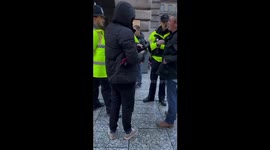 Police say he called Lillian greenwood a hore.