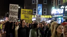 Thousands of students attend 'Reclaim the Night' march in Manchester