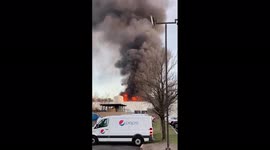 Massive fire breaks out at PepsiCo factory in New Jersey