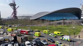 Several treated for breathing difficulties after gas leak at London Aquatics Centre