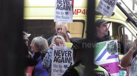 Protest against planned neo-Nazi rally in Liverpool