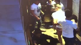 Customers beat waiter at karaoke bar in China