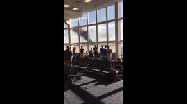 British Airways Aeroplane On Fire In Las Vegas Airport