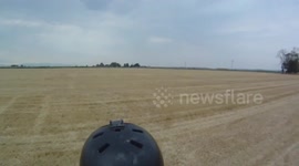 First Paramotor Flight for Grandpa!!! 72 years old