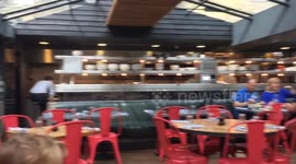 Jamie's Italian on fire