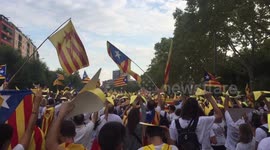 Demonstration for Independence of Catalonia 2