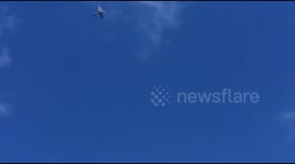 Battle Of Britain: Historic 75th anniversary Spitfire flypast