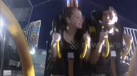 Boy Screaming on Ride!