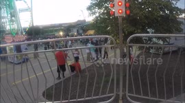 Ride Drops Suddenly