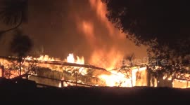 Home destroyed by California butte fire
