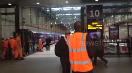 Kings Cross Rail Collision Aftermath