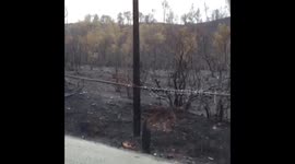 Valley fire in Middletown