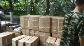 China police capture smuggling guns after twelve hours tracking