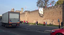Rugby 2015 cardiff, ball in the wall 3