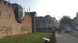 Ball in the wall Rugby World Cup 2015, Cardiff castle