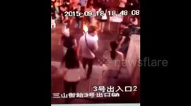 Woman strips in row with boyfriend for iPhone 6s