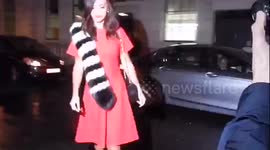 Former TOWIE star Lucy Mecklenburgh at JF London party