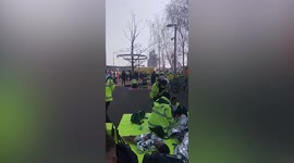 Chaos unfolds at London's Olympic Park after a highly toxic chlorine gas leak