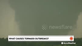 Why do tornado outbreaks occur?