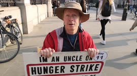 Angus Rose On Day 11 Of His Hunger Strike