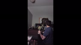 Girlfriend greatest fear is something crawling towards her at night