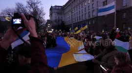 Thousands march through Bulgarian capital in support of Ukraine