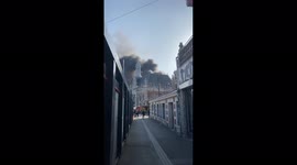 France: 1 Dead After Freight Train Burns At Valenciennes Station