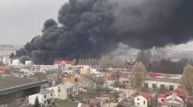 Series of Russian missile strikes rock Ukrainian city of Lviv