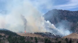 Evacuation order issued after fire breaks out near Boulder, Colorado