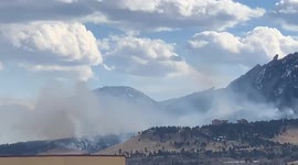 NCAR fire 3/26 Boulder Colorado