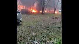 Watch - Local resident of Mariupol shares fire moment after Russian bombing