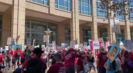 SCTA City Hall Chant Sacramento California Rally