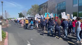 SCTA SCOE Strike Rally Pan Chant