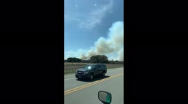US: Wildfires Burn Across Central Texas 2