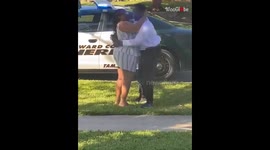 Returning military son teams up with local police to pull EPIC surprise on mom